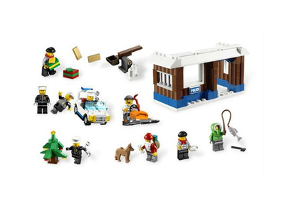 LEGO Set-Advent Calendar 2011, City-Holiday & Event / Advent / City-7553-1-Creative Brick Builders